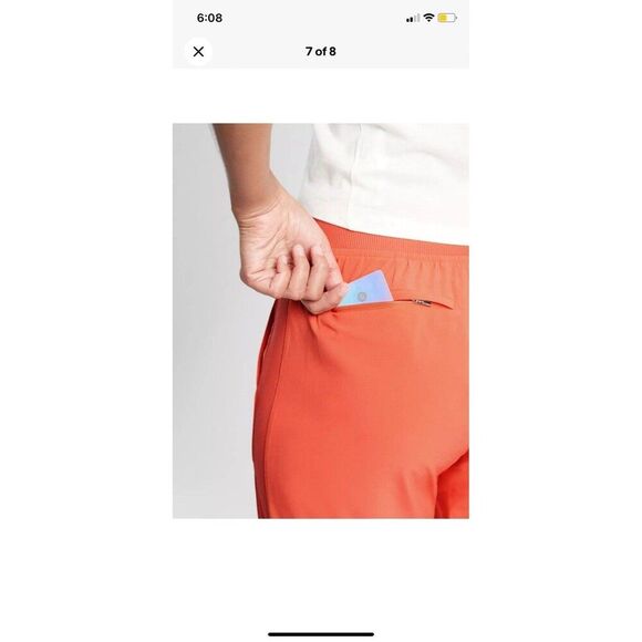 Athleta Brooklyn Ankle Pant-Sunset Glow-Plus Size 20 -NWT HIKING - Picture 7 of 8